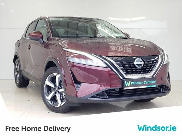 Nissan Qashqai SUV, Petrol, 2024, Red