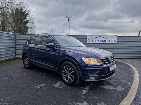 Volkswagen Tiguan SUV, Diesel, 2017, Blue