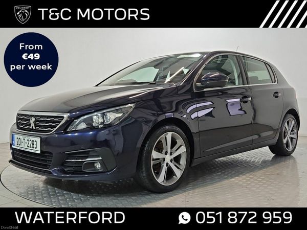 Peugeot 308 Hatchback, Diesel, 2020, Blue