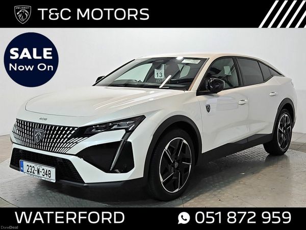 Peugeot 408 Hatchback, Petrol, 2023, White