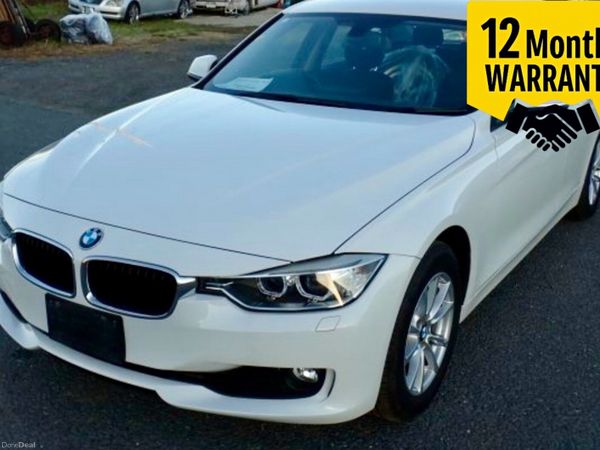 BMW 3-Series Saloon, Petrol, 2015, White