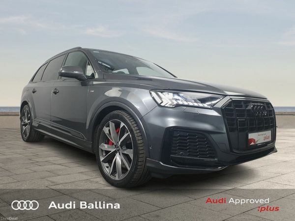 Audi Q7 SUV, Petrol Plug-in Hybrid, 2024, Grey