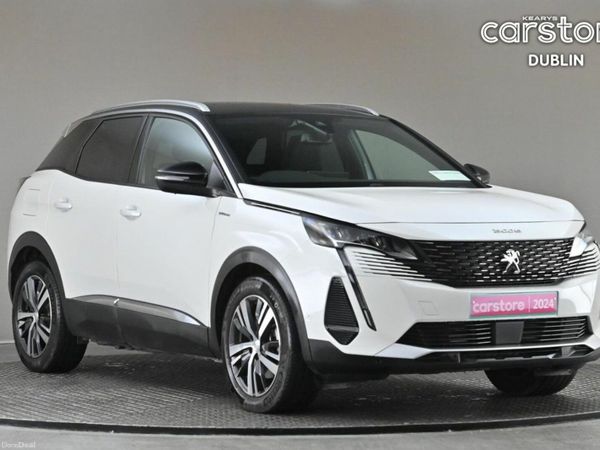 Peugeot 3008 SUV, Petrol Plug-in Hybrid, 2024, White