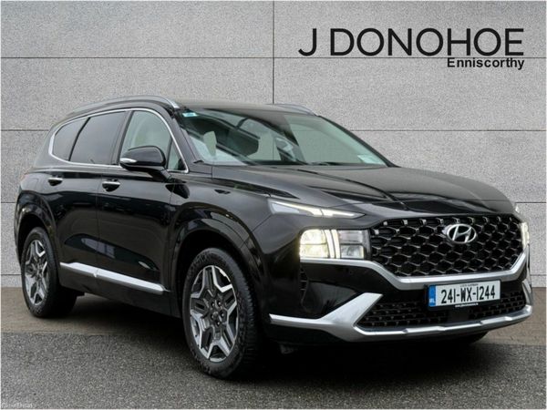 Hyundai Santa Fe SUV, Petrol Plug-in Hybrid, 2024, Black