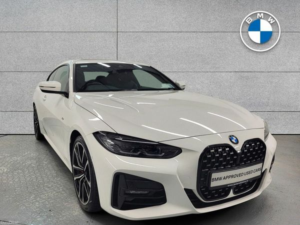 BMW 4-Series Coupe, Petrol, 2023, White