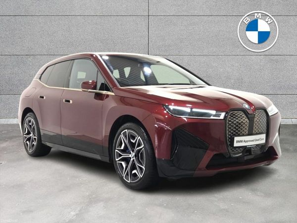 BMW iX SUV, Electric, 2022, Red