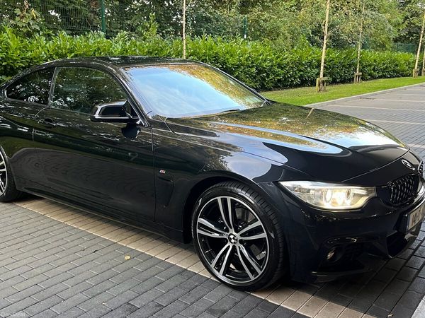 BMW 4-Series Coupe, Diesel, 2014, Black