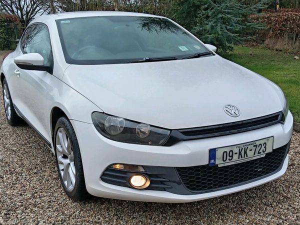 Volkswagen Scirocco Hatchback, Petrol, 2009, White