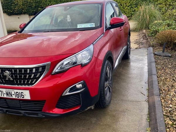 Peugeot 3008 SUV, Diesel, 2017, Red