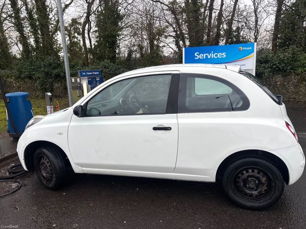 Nissan Micra Hatchback, Petrol, 2010, White