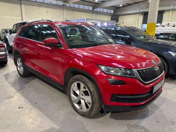 Skoda Kodiaq SUV, Diesel, 2020, Red