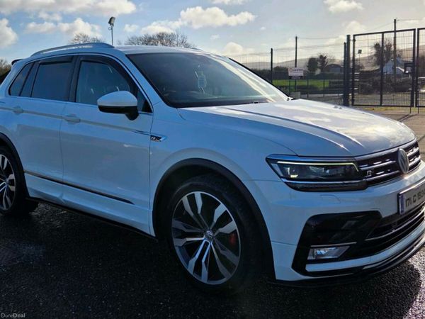 Volkswagen Tiguan SUV, Diesel, 2017, White