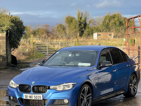 BMW 3-Series Saloon, Petrol Plug-in Hybrid, 2018, Blue
