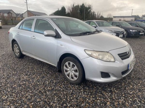 Toyota Corolla Saloon, Petrol, 2008, Silver