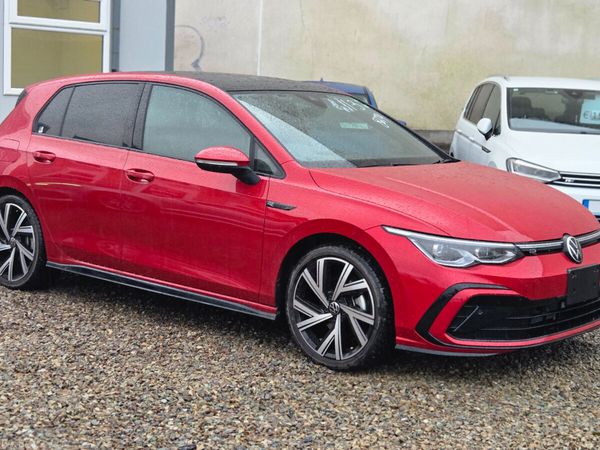 Volkswagen Golf Hatchback, Petrol, 2022, Red