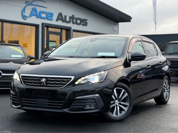 Peugeot 308 Hatchback, Diesel, 2019, Black