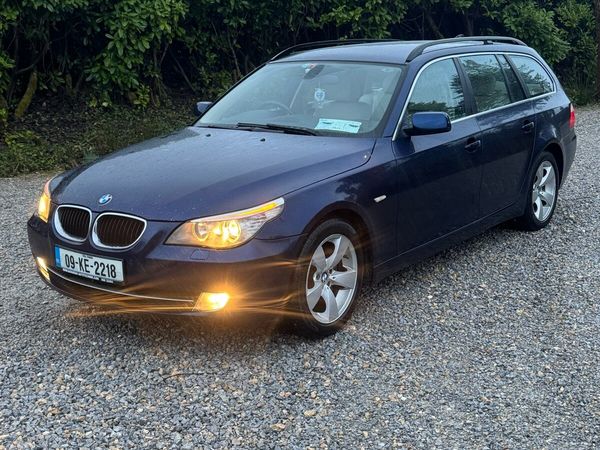 BMW 5-Series Estate, Diesel, 2009, Blue