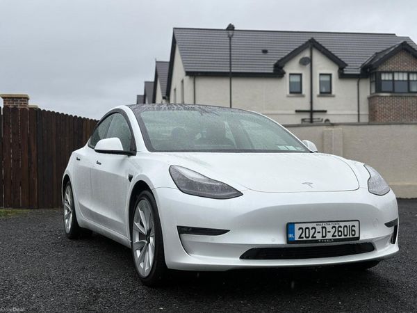Tesla Model 3 Saloon, Electric, 2020, White