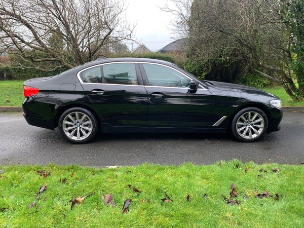 BMW 5-Series Saloon, Diesel, 2017, Black