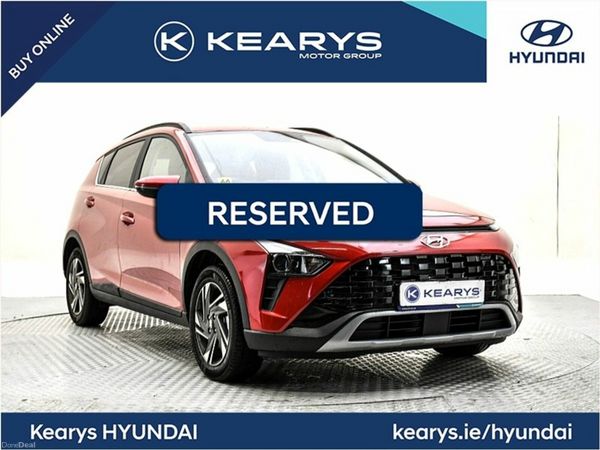 Hyundai Bayon SUV, Petrol, 2022, Red