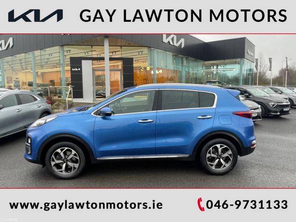 Kia Sportage MPV, Diesel Hybrid, 2020, Blue