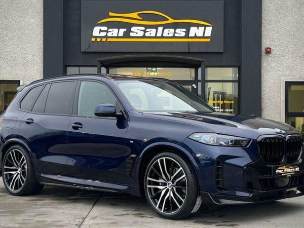 BMW X5 SUV, Diesel Hybrid, 2024, Blue