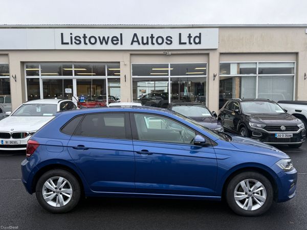 Volkswagen Polo Hatchback, Petrol, 2020, Blue