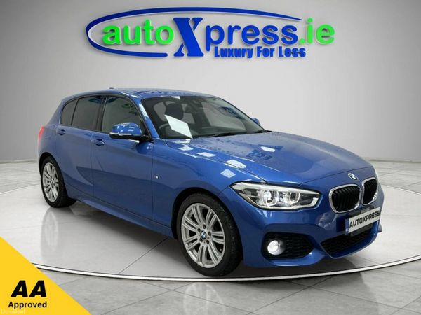 BMW 1-Series Hatchback, Diesel, 2017, Blue