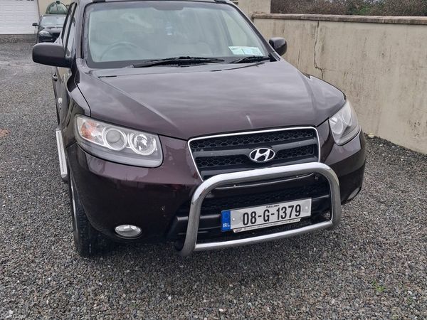 Hyundai Santa Fe SUV, Diesel, 2008, Red