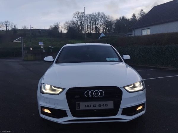 Audi A4 Saloon, Diesel, 2014, White