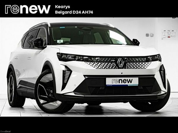 Renault Scenic E-Tech MPV, Electric, 2025, White