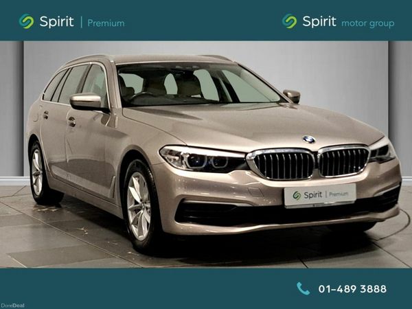 BMW 5-Series Estate, Petrol, 2019, Grey