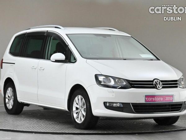 Volkswagen Sharan MPV, Petrol, 2018, White