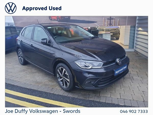 Volkswagen Polo Hatchback, Petrol, 2023, Black