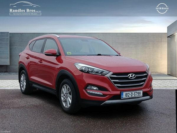 Hyundai Tucson SUV, Diesel, 2018, Red