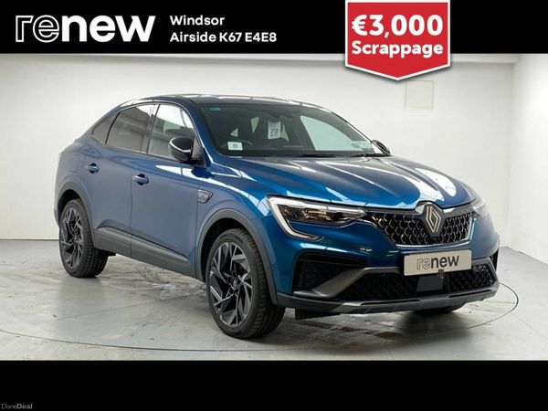 Renault Arkana Hatchback, Petrol, 2024, Blue