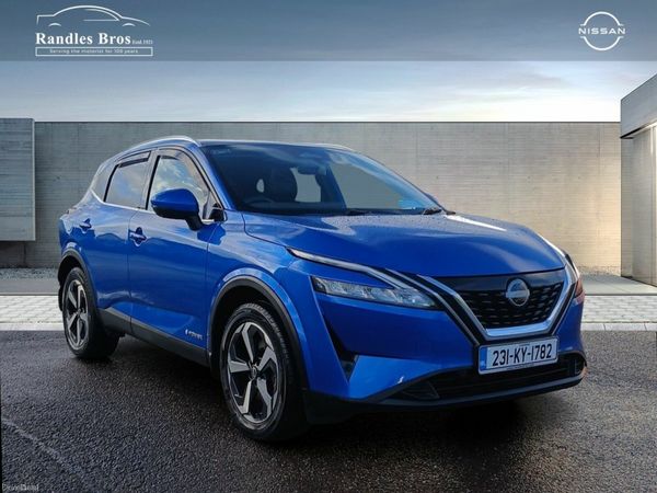 Nissan Qashqai MPV, Petrol Hybrid, 2023, Blue