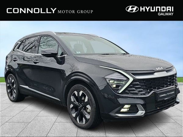 Kia Sportage SUV, Petrol Plug-in Hybrid, 2023, Black