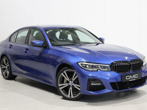 BMW 3-Series Saloon, Petrol Hybrid, 2020, Blue