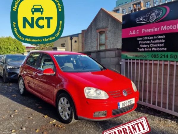 Volkswagen Golf Hatchback, Petrol, 2006, Red