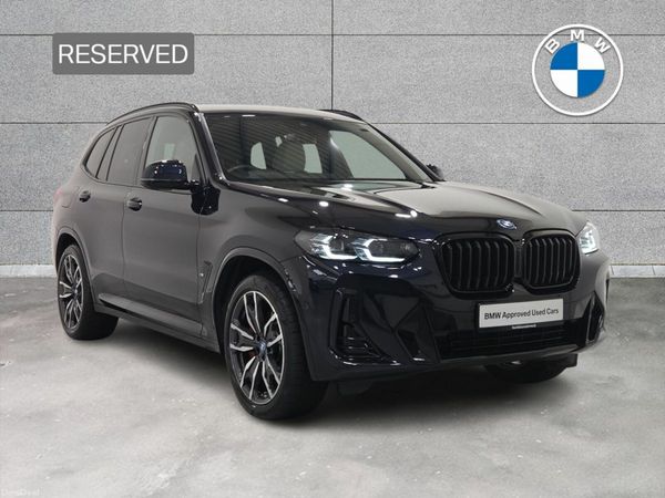 BMW X3 SUV, Petrol Plug-in Hybrid, 2023, Black