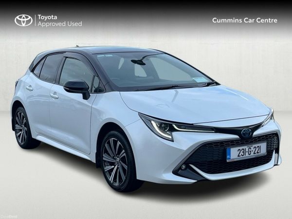 Toyota Corolla Hatchback, Petrol Hybrid, 2023, White