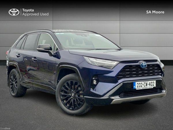 Toyota RAV4 SUV, Petrol Hybrid, 2023, Blue
