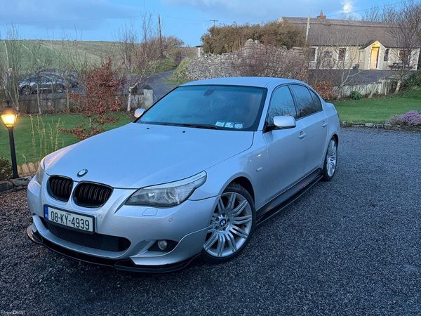 BMW 5-Series Saloon, Diesel, 2008, Silver
