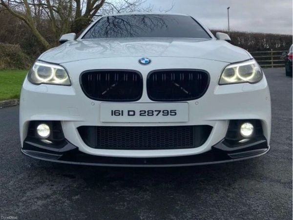BMW 5-Series Saloon, Diesel, 2016, White