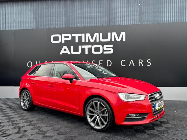 Audi A3 Hatchback, Petrol, 2014, Red