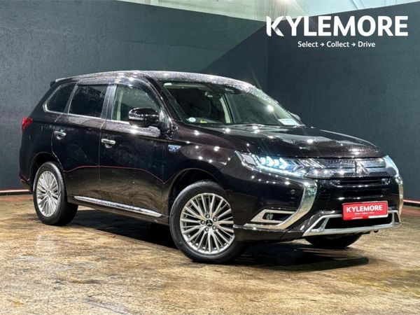 Mitsubishi Outlander SUV, Petrol Plug-in Hybrid, 2020, Black