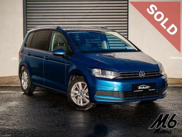 Volkswagen Touran MPV, Diesel, 2020, Blue