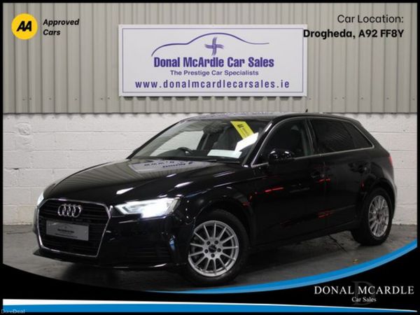 Audi A3 Hatchback, Petrol, 2017, Black