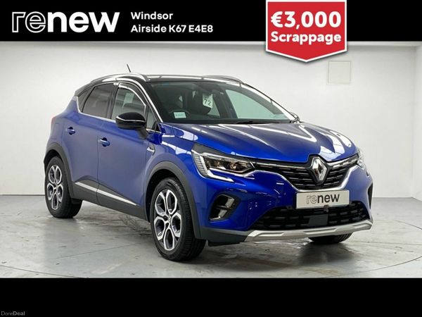 Renault Captur Hatchback, Petrol, 2023, Blue